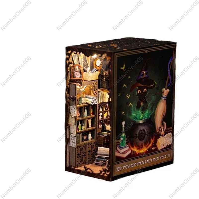 Model Kit Wood - Деревянная модель книжного магазина «сделай сам»,
