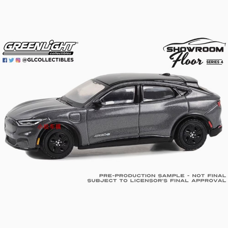 Model Kit Mustang - Литой под давлением Greenlight, масштаб 1/64,