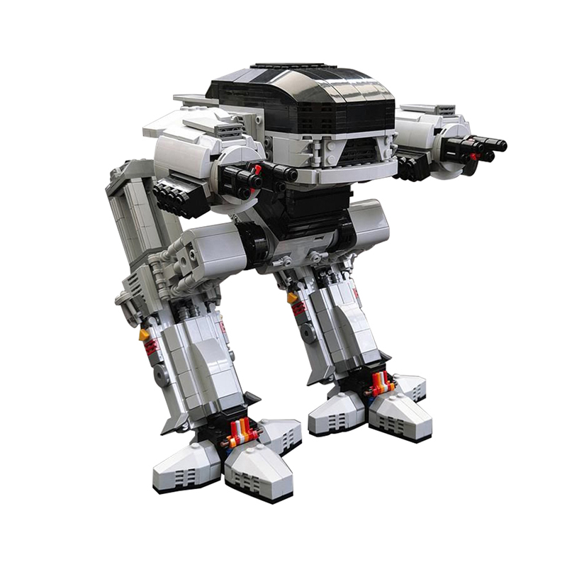 Model Kit Robocop - Gobricks UCS масштаб ED-209 модель робота