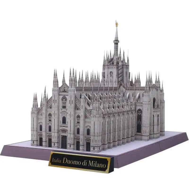 Model Kit Italeri - Бумажная 3D модель Миланского собора Италии