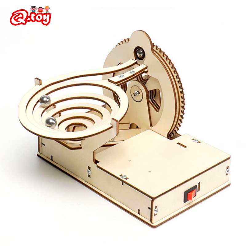 Model Kit Wood - Обучающий набор Steam Science, 3D Деревянный