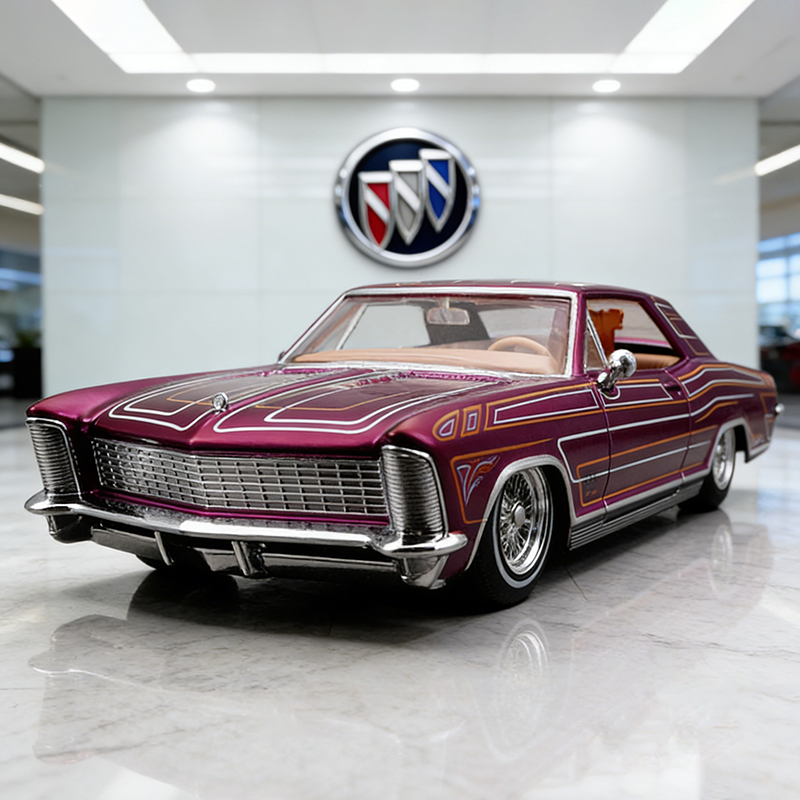 Model Kit Mustang - Maisto 1:26 Buick Riviera 1965 Модифицированная
