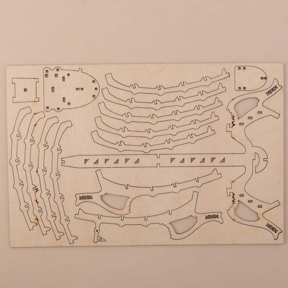 Model Kit Wood - Деревянная модель дирижабля, механический дизайн, ручная