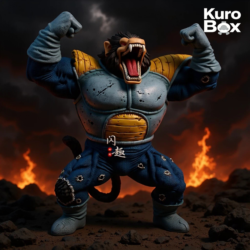 Model Kit Vegito - Коллекционная фигурка Вегеты-Обезьяны (Oozaru) из Dragon
