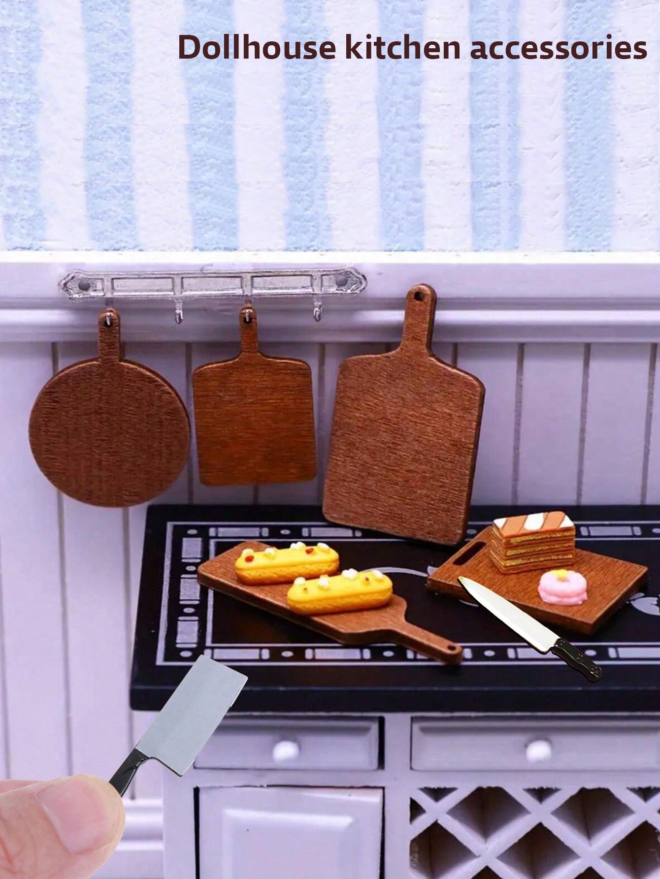 Миниатюрный кухонный набор для – обзор и цена Model Kit Wood