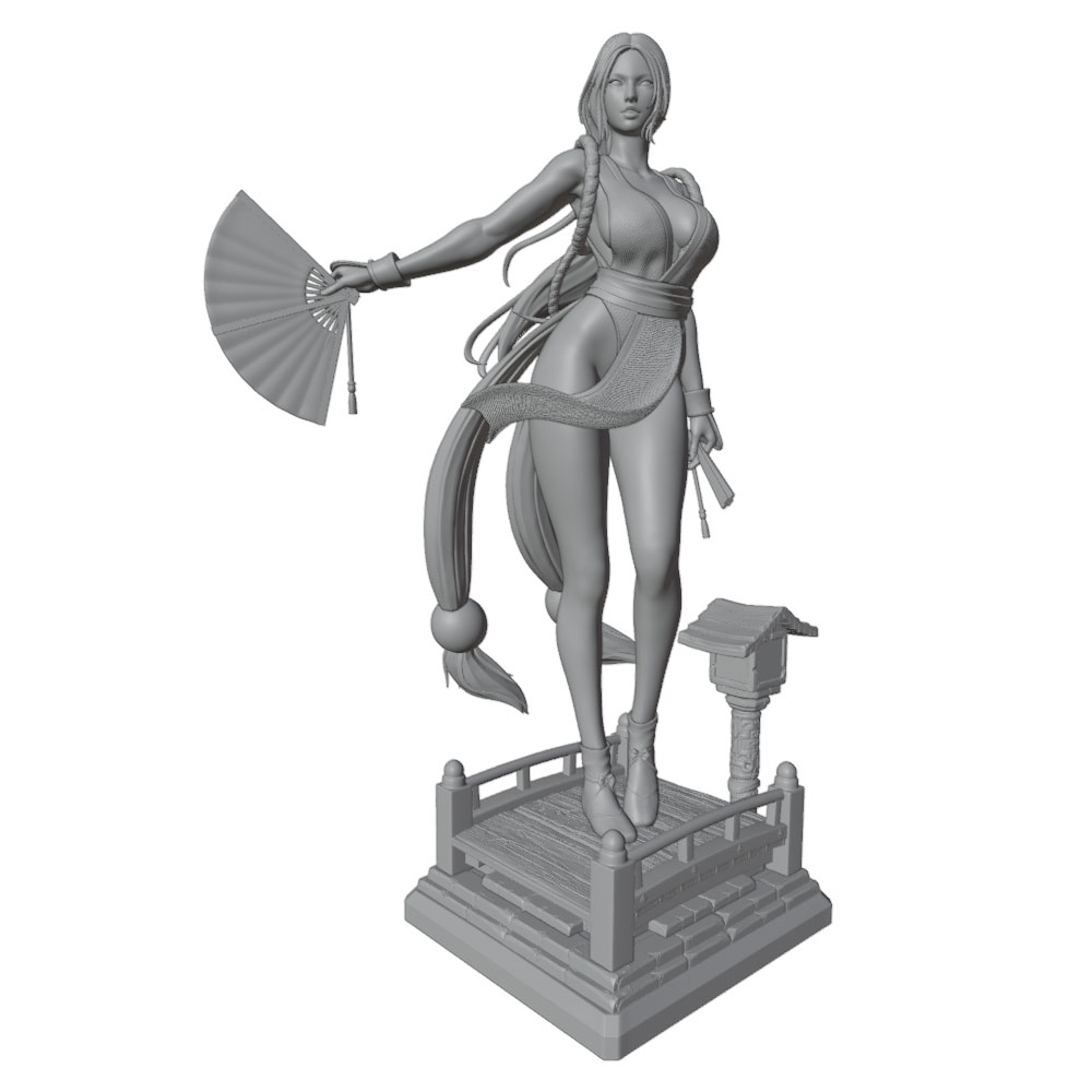 Миниатюрная статуэтка девушки  – обзор и цена Model Kit Reshiram