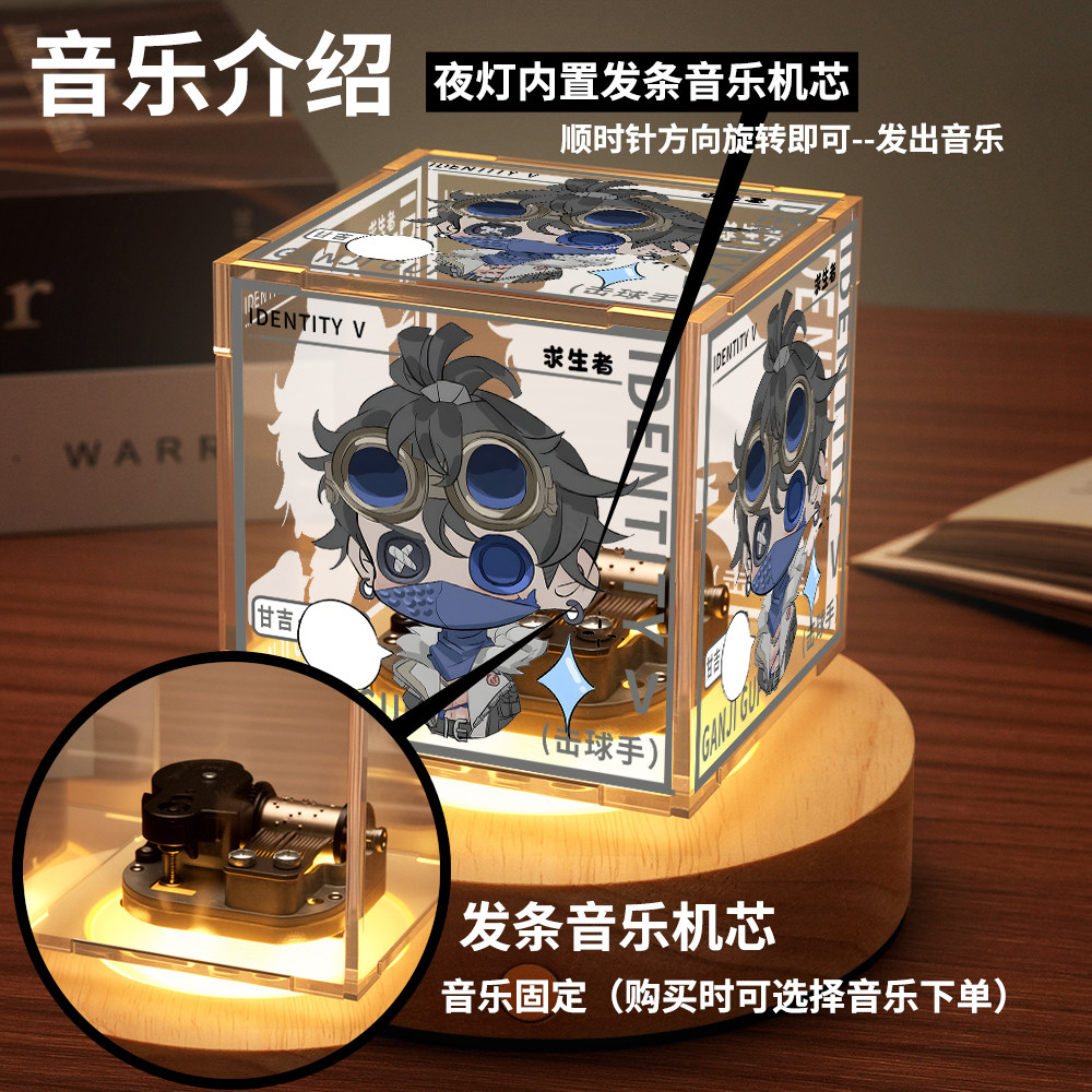 Identity V: Ночник-музыкальная – обзор и цена Model Kit Box