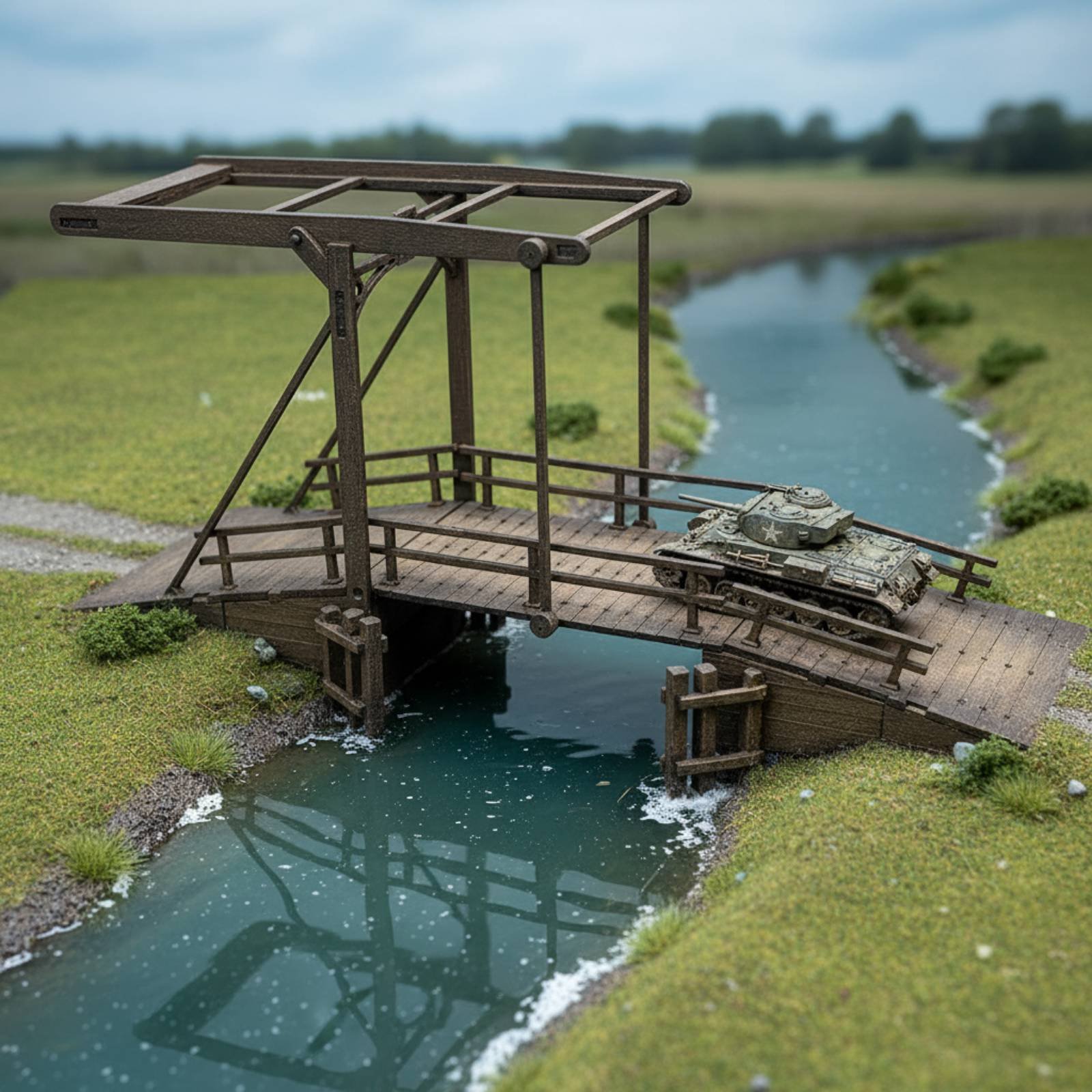 Модель моста времен Второй мир – обзор и цена Model Kit Wood