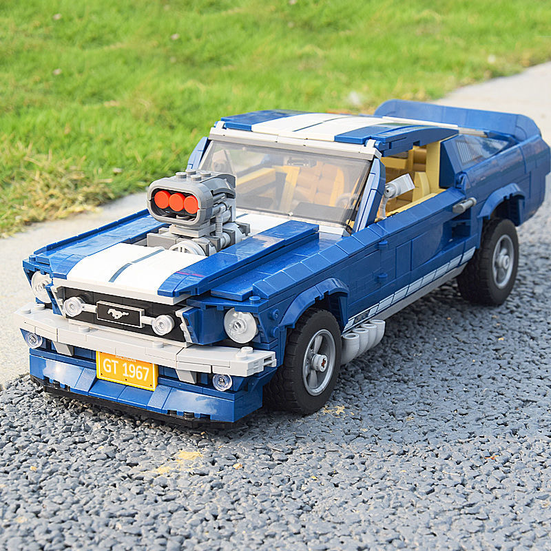 Конструктор MOC 1471 деталь: М – обзор и цена Model Kit Mustang
