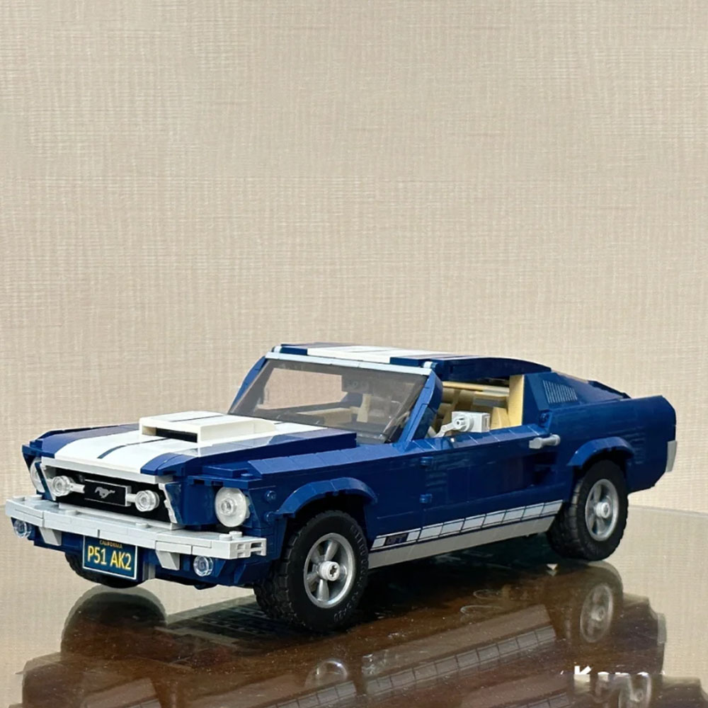 Конструктор MOC 1471 деталь: М – обзор и цена Model Kit Mustang