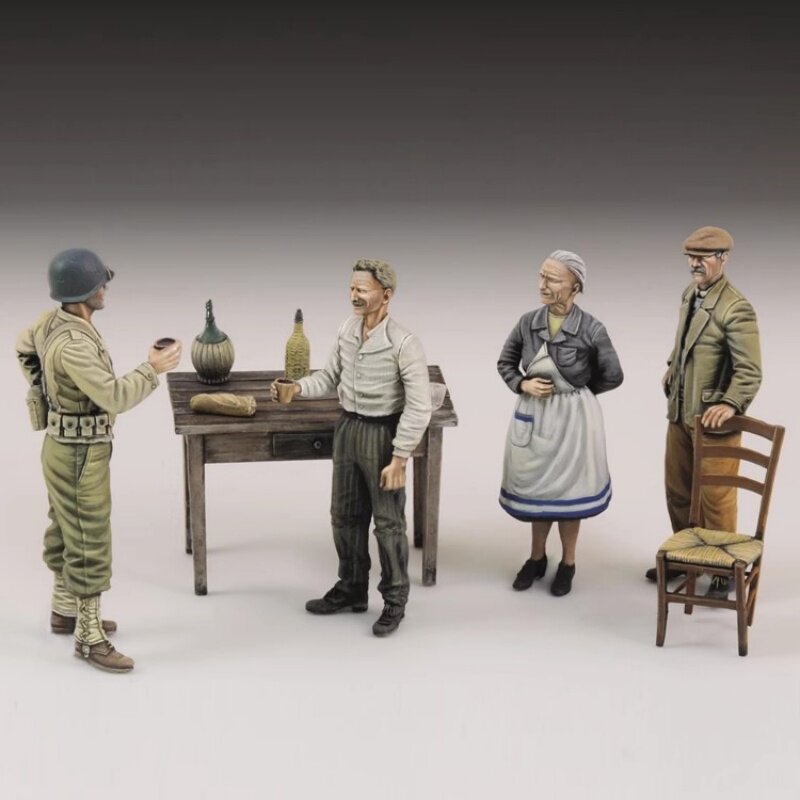 Набор из 4 фигурок солдат-жите – обзор и цена Model Kit Italeri