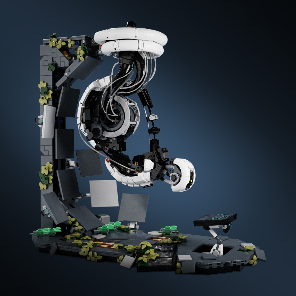 MOC Portal 2, робот GLaDOS, на – обзор и цена Model Kit Robocop