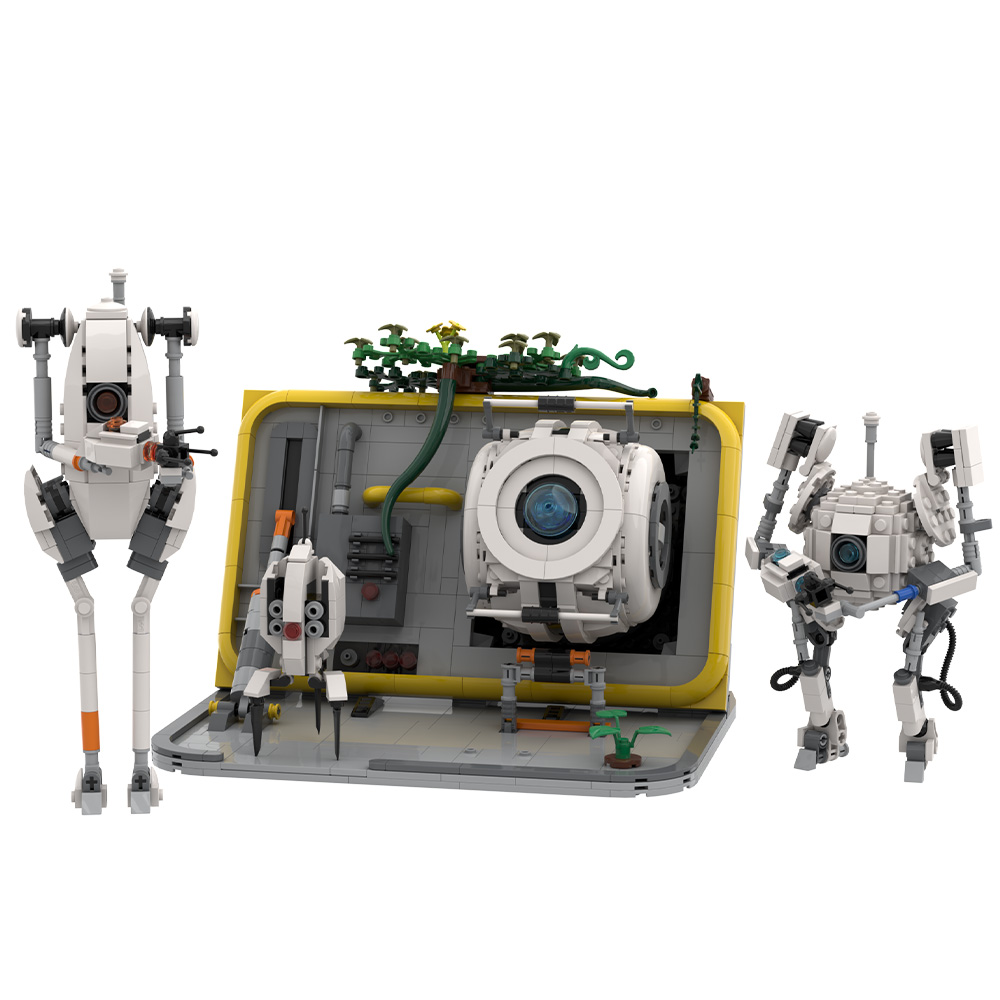 MOC Portal 2, робот GLaDOS, на – обзор и цена Model Kit Robocop