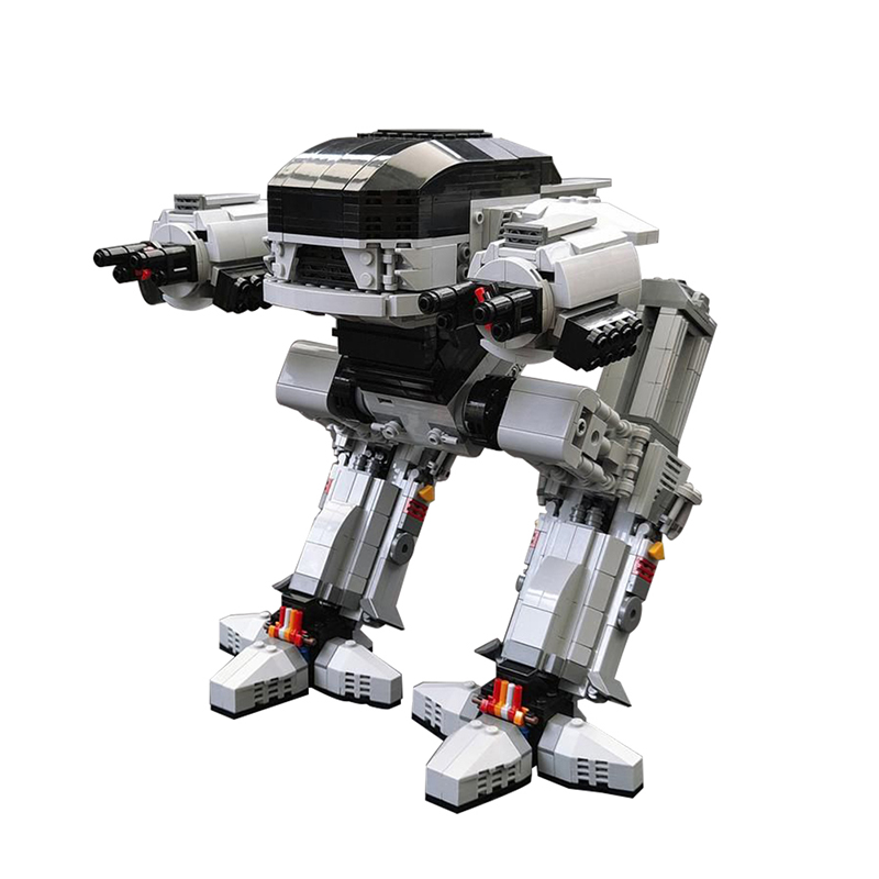 Gobricks UCS масштаб ED-209 мо – обзор и цена Model Kit Robocop