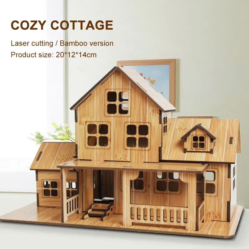 3D деревянный конструктор-голо – обзор и цена Model Kit Wood