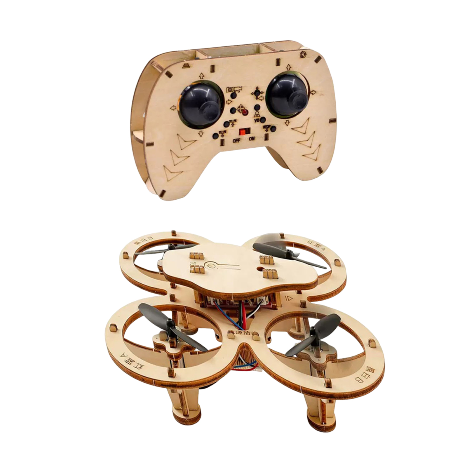 Набор для сборки модели дрона  – обзор и цена Model Kit Wood