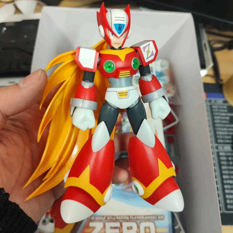 Оригинальная пластиковая экшн- – обзор и цена Mega Man X Model Kit