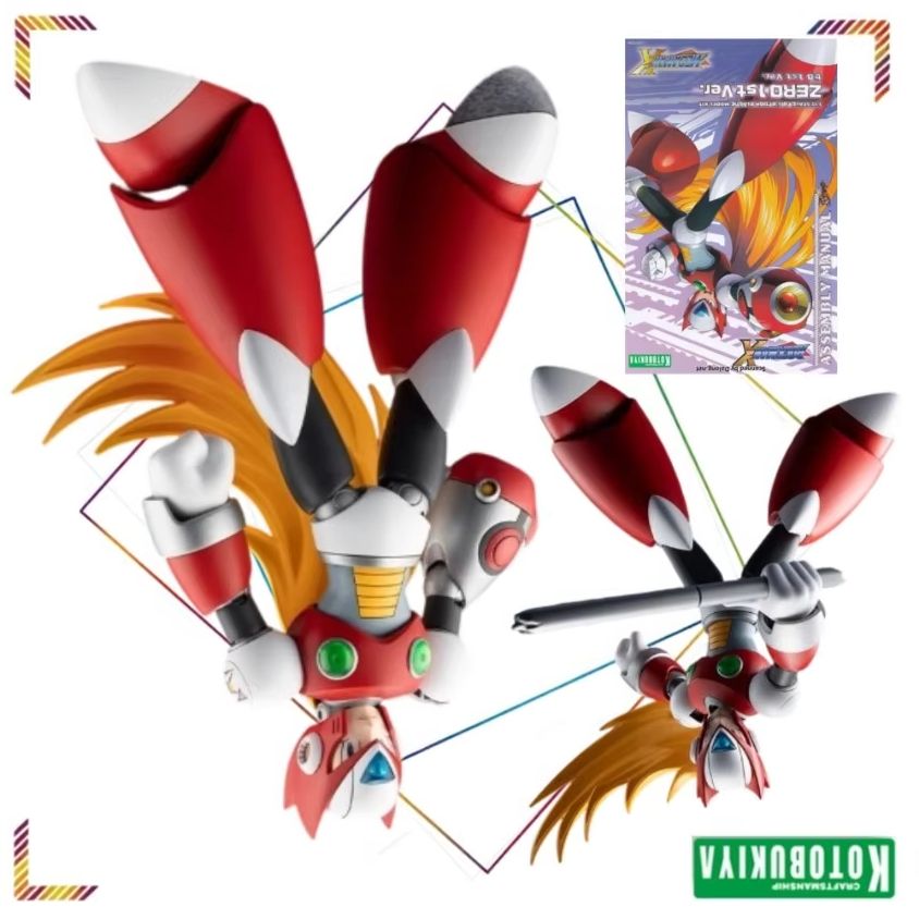 Котобукия Мега Мэн X Зеро 1-я  – обзор и цена Mega Man X Model Kit