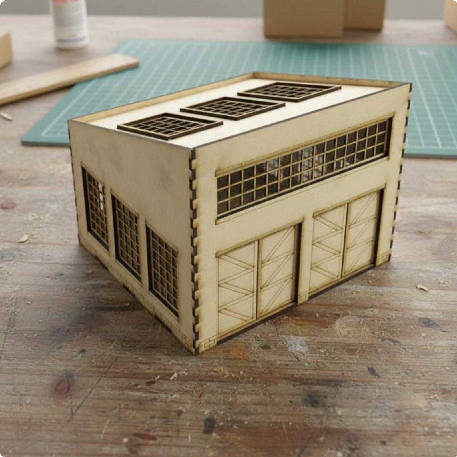 Модель военного гаража для рем – обзор и цена Model Kit Wood