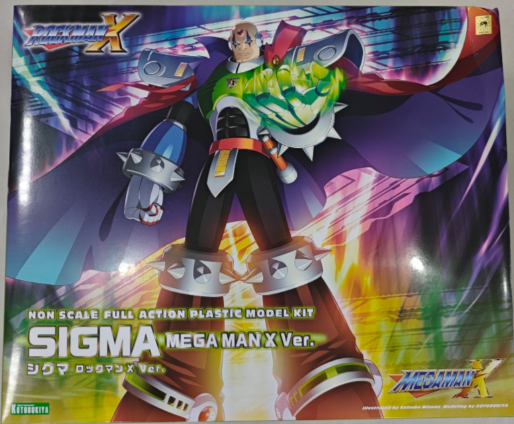 Котобукия Сигма Mega Man X Ver – обзор и цена Mega Man X Model Kit