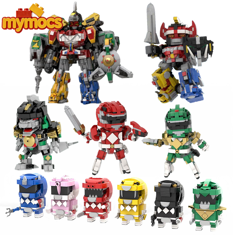 Конструктор Mymocs Kyoryu Movi – обзор и цена Model Kit Power Rangers