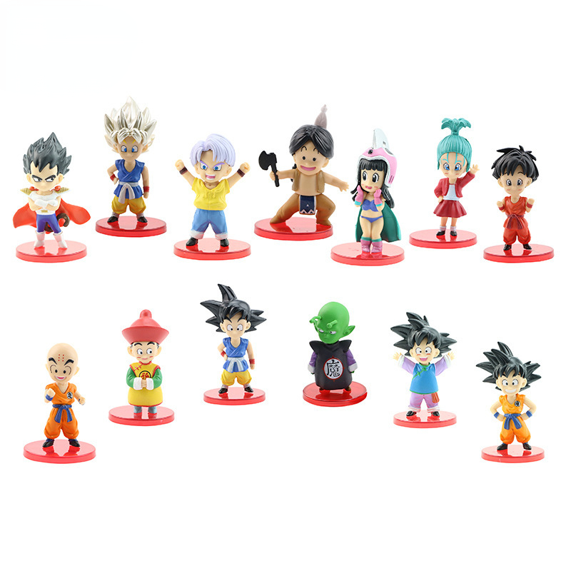 13 шт./партия, мини-фигурки «Д – обзор и цена Model Kit Vegito