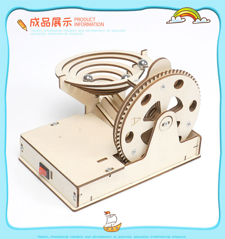 Обучающий набор Steam Science, – обзор и цена Model Kit Wood