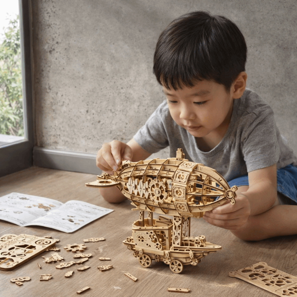 Деревянная модель дирижабля, м – обзор и цена Model Kit Wood