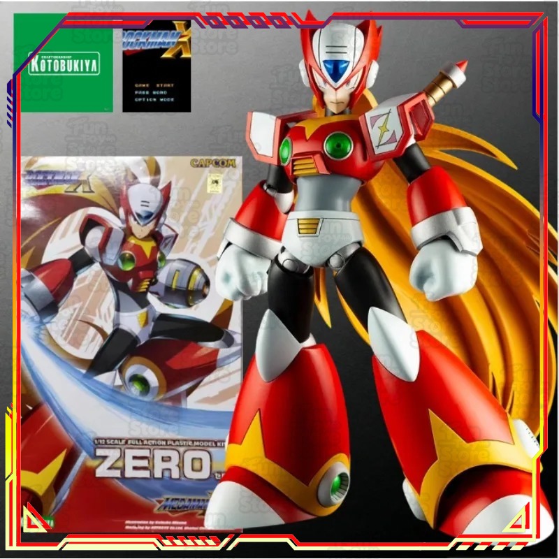 Коллекционная подвижная фигурк – обзор и цена Mega Man X Model Kit