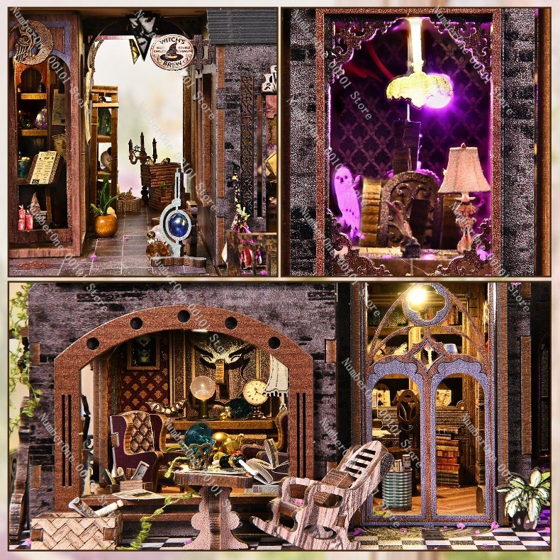 Деревянный миниатюрный домик-к – обзор и цена Model Kit Wood