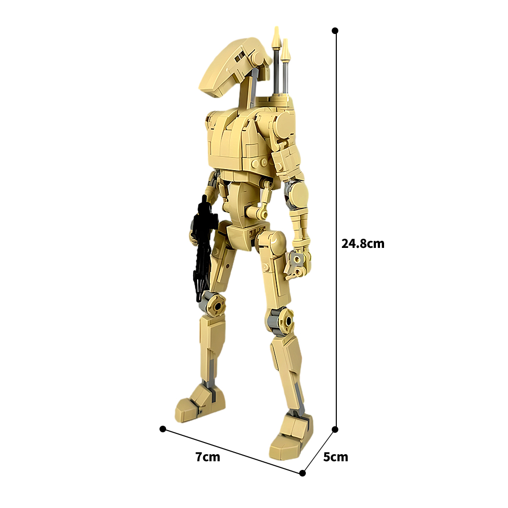 367 шт. MOC- 168210   Космичес – обзор и цена Model Kit Robocop
