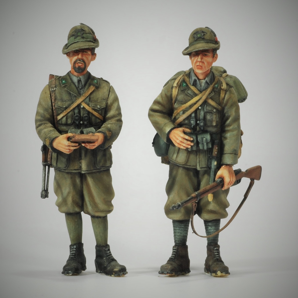 Модель солдата из смолы 1/35 G – обзор и цена Model Kit Italeri