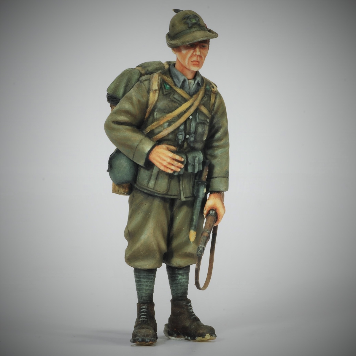 Модель солдата из смолы 1/35 G – обзор и цена Model Kit Italeri